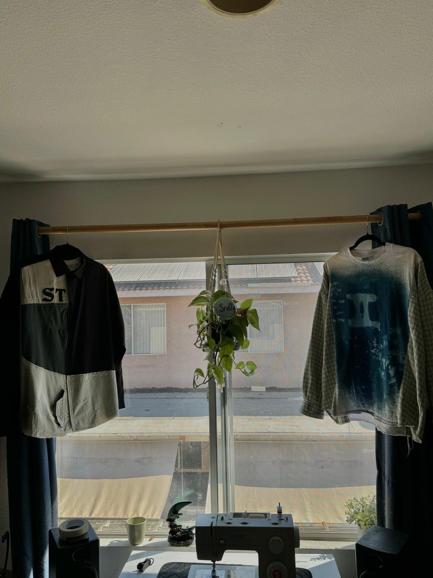 "CYANOTYPE" FLANNEL-TEE